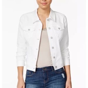 White Denim Jacket